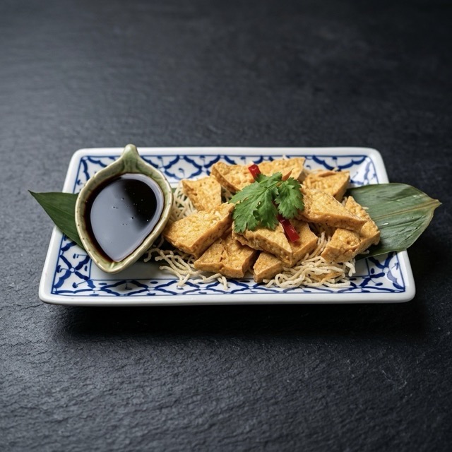 Tofu Frito en restaurante tailandés Ruzafa