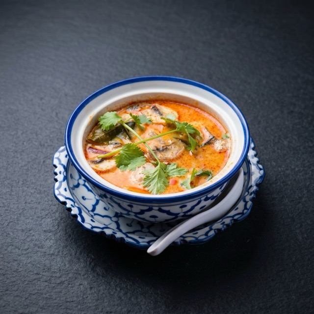 Tom Kha Kai en restaurante tailandés Ruzafa