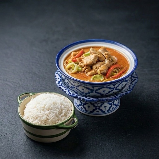 Pad Panang en restaurante tailandés Chamberí