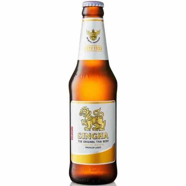 Singha en restaurante tailandés Chamberí