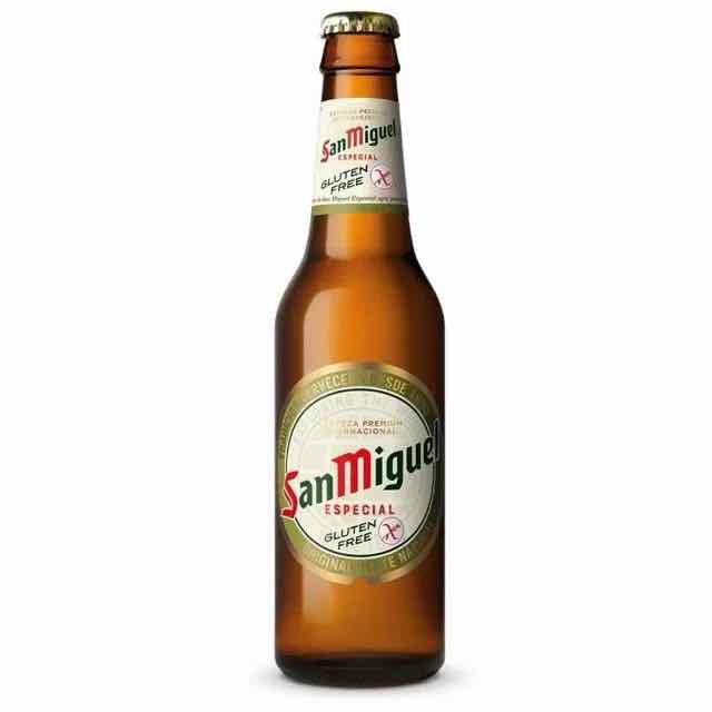 San Miguel Especial sin gluten en restaurante tailandés Mestalla