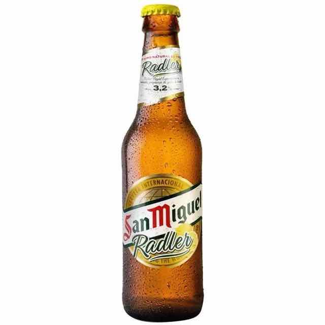San Miguel Radler en restaurante tailandés Mestalla