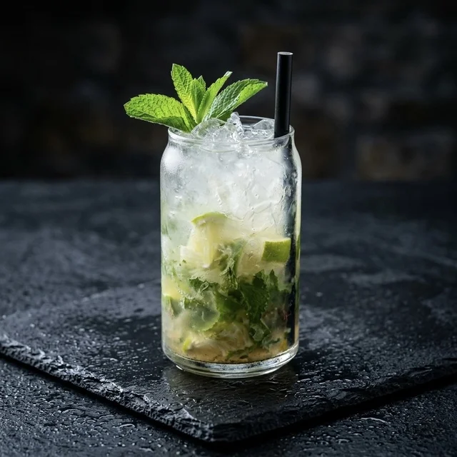 Mojito en restaurante tailandés Chamberí